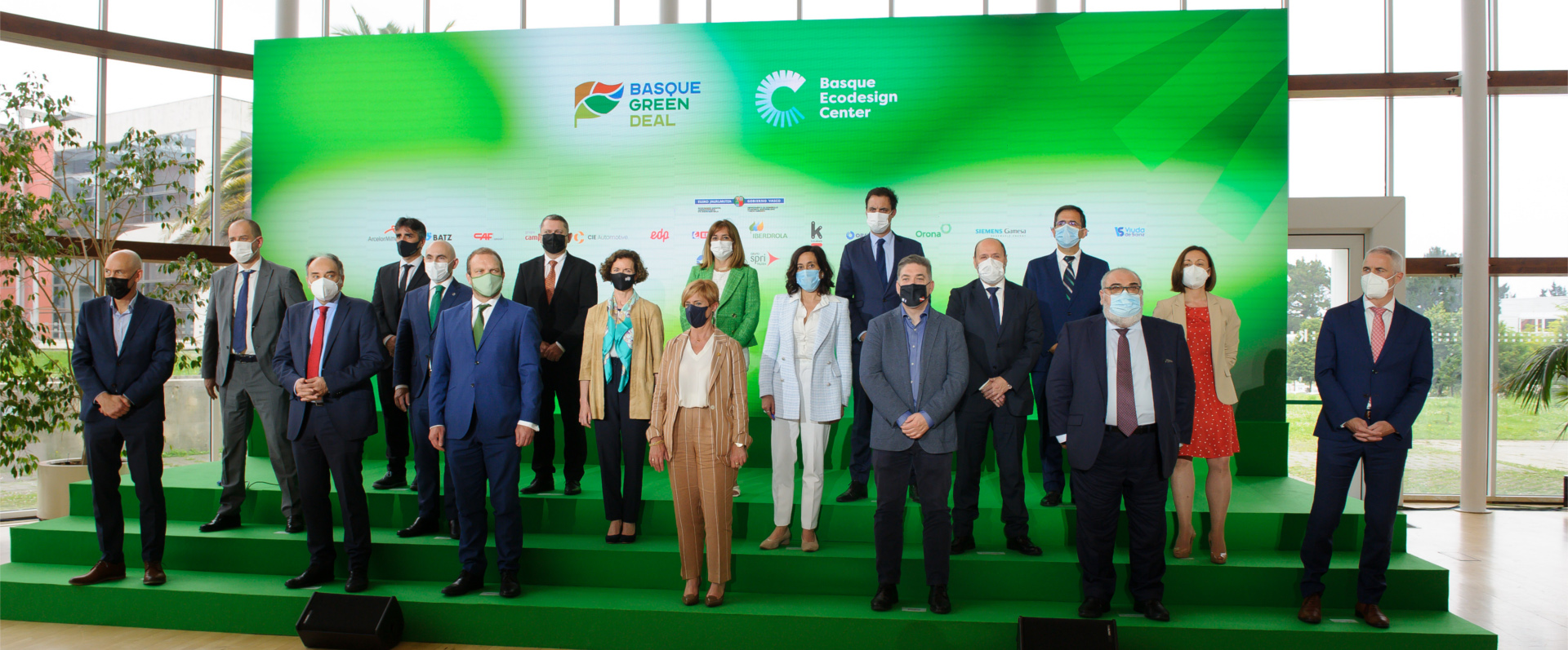 The Basque Government and 14 basque companies join the states most significant public-private ecodesign and circular economy partnership