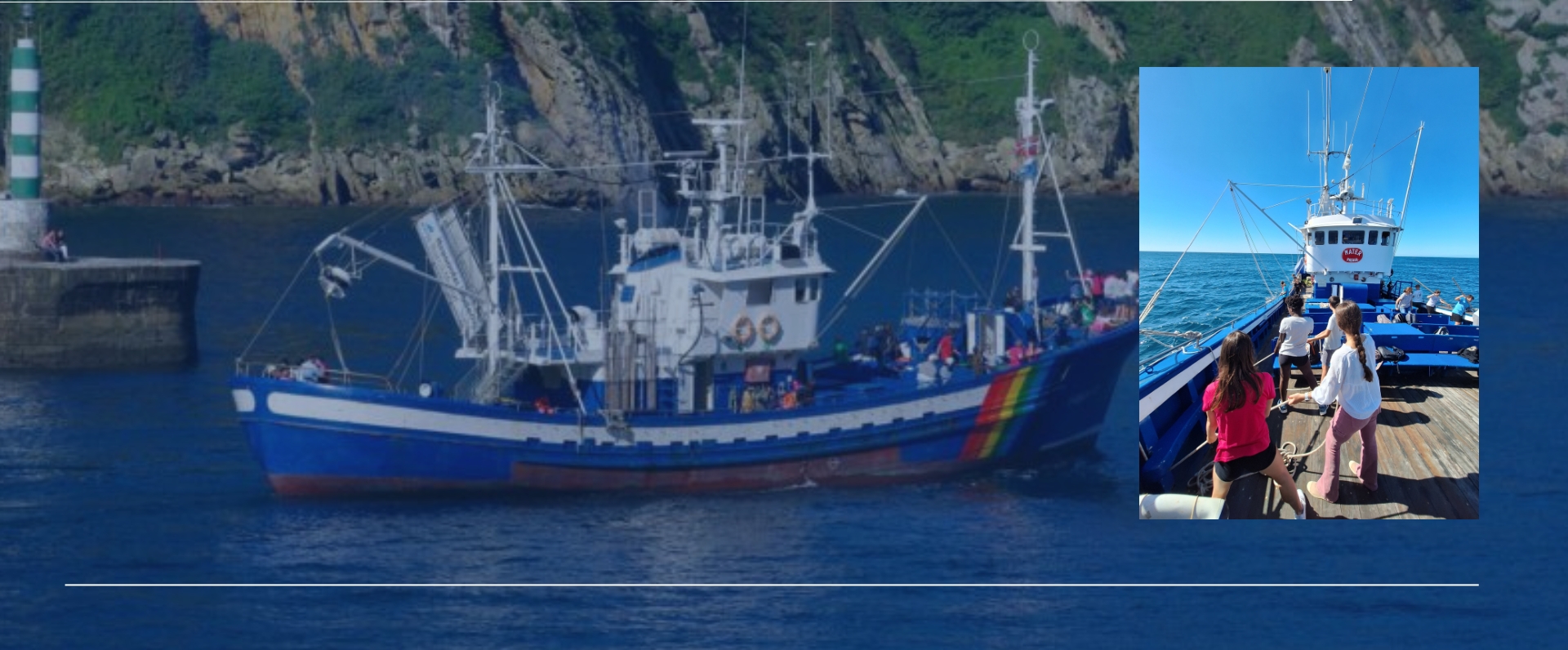 El Barco Museo Ecoactivo MATER se convierte en el primer agente colaborador de la Red Ekoetxea