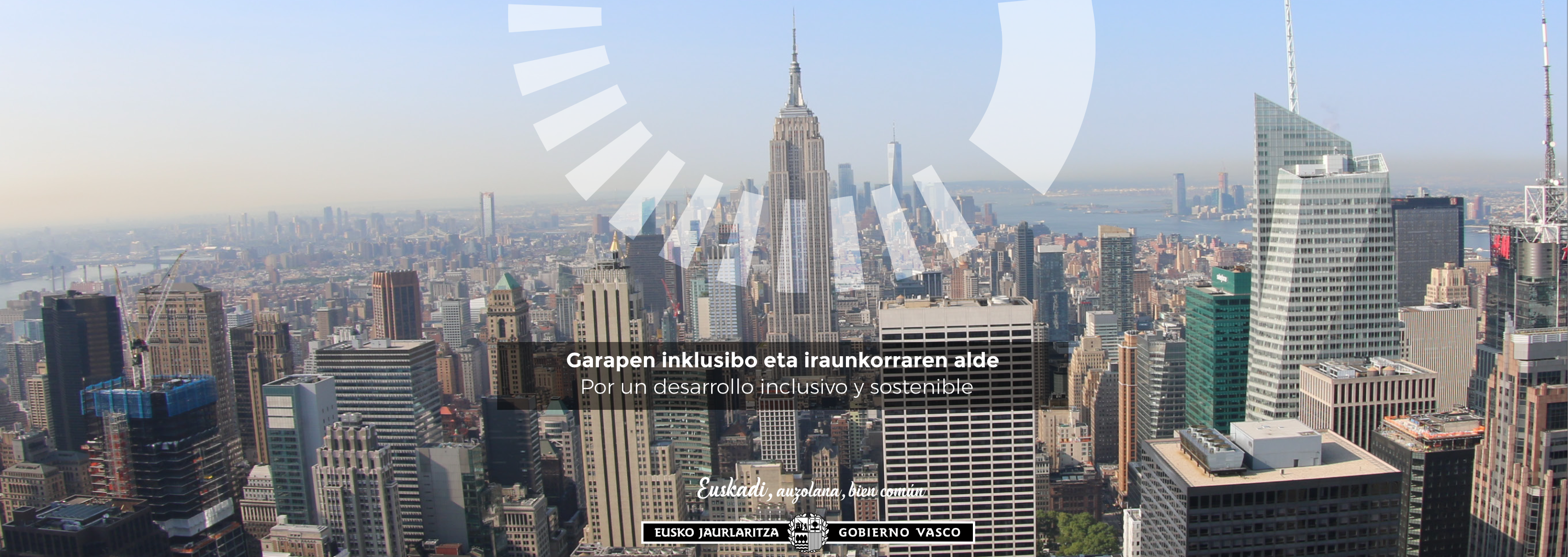 Euskadik New Yorkeko Klimaren Astean parte hartuko du, klima-ekintzan aurreratuta dagoen lurralde gisa 