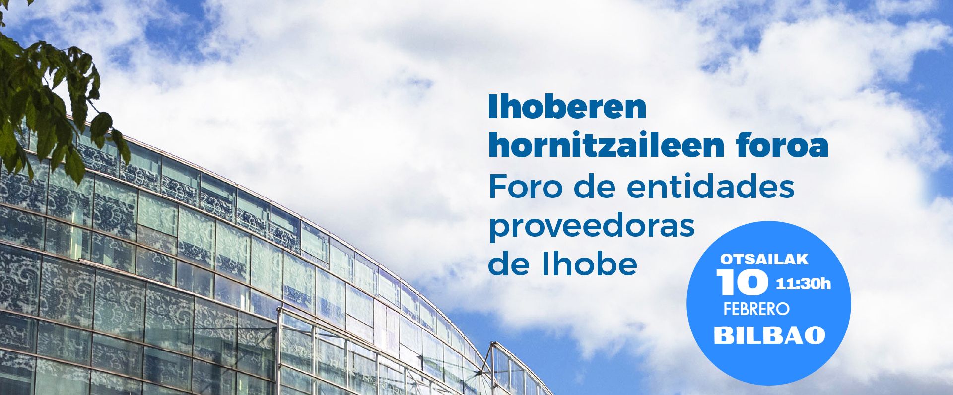 Ihobek erakunde hornitzaileekin biltzeko deialdia egingo du otsailaren 10erako, urteko jarduera-plana zehazteko