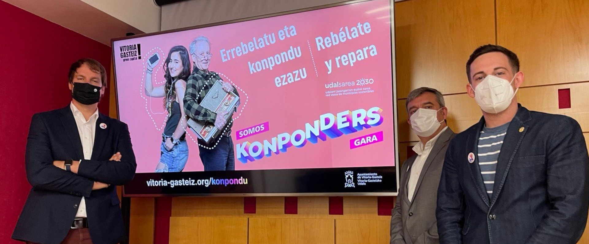 Gasteizko Udalak herritarren artean erreparazio-zerbitzuak sustatzeko kanpaina jarri du abian