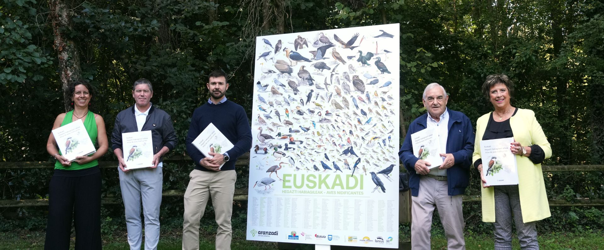 La Sociedad de ciencias Aranzadi presenta el primer Atlas moderno de aves reproductoras de Euskadi