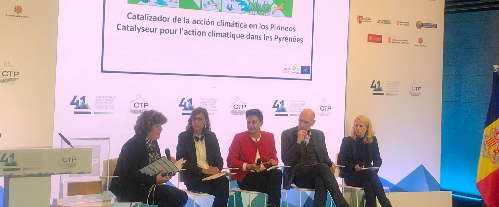 Primera reunión de los agentes vascos del proyecto Pyrenees4Clima para mejorar la resiliencia en áreas de montaña