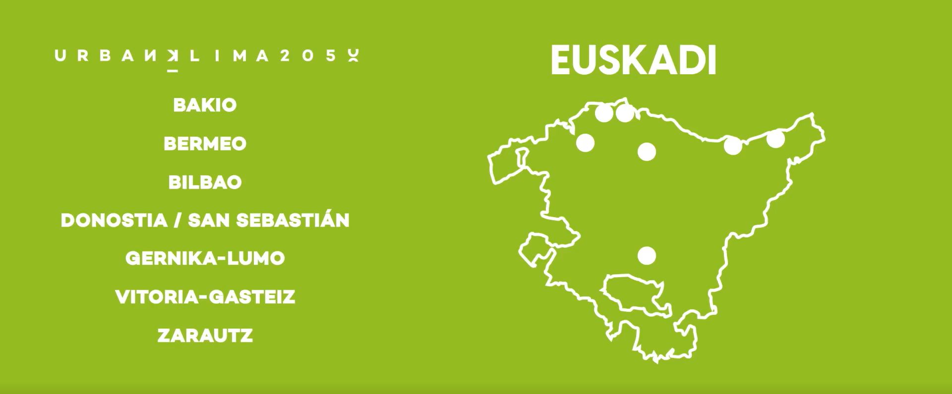 Urban Klima 2050ek bertan parte hartzen duten udalerrietan ekintza klimatikoaren arloan egindako aurrerapenei eta planifikatutako lanei buruzko bideo-bilduma egin du