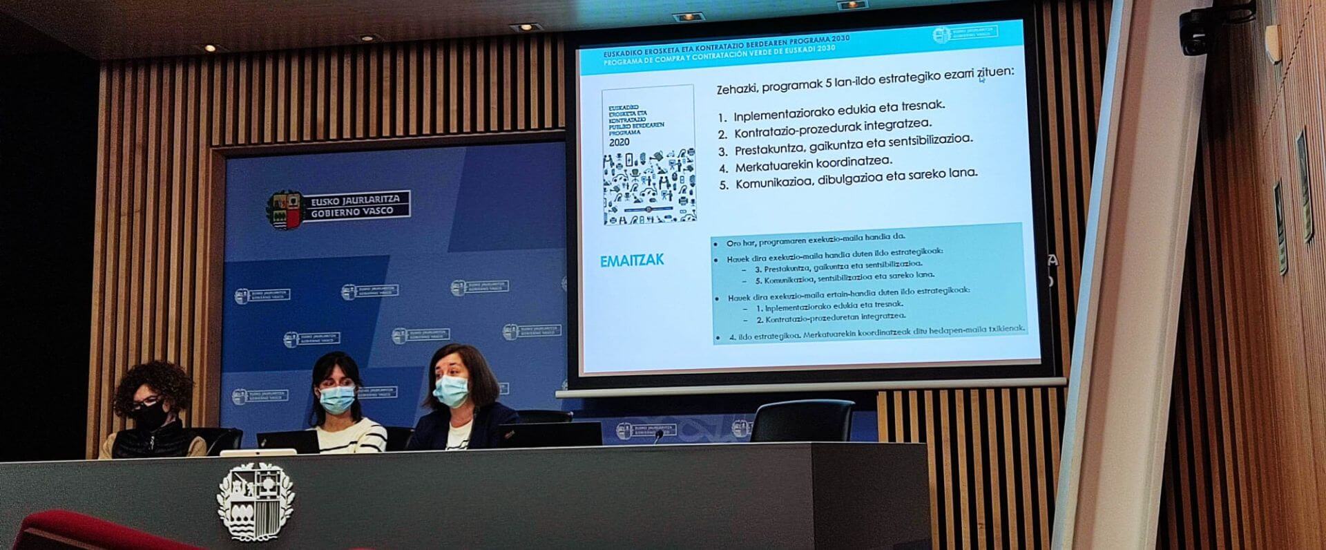 Udalsarea 2030 aborda las ventajas del Programa de Compra y Contratación Verde de Euskadi 2030 con enfoque local
