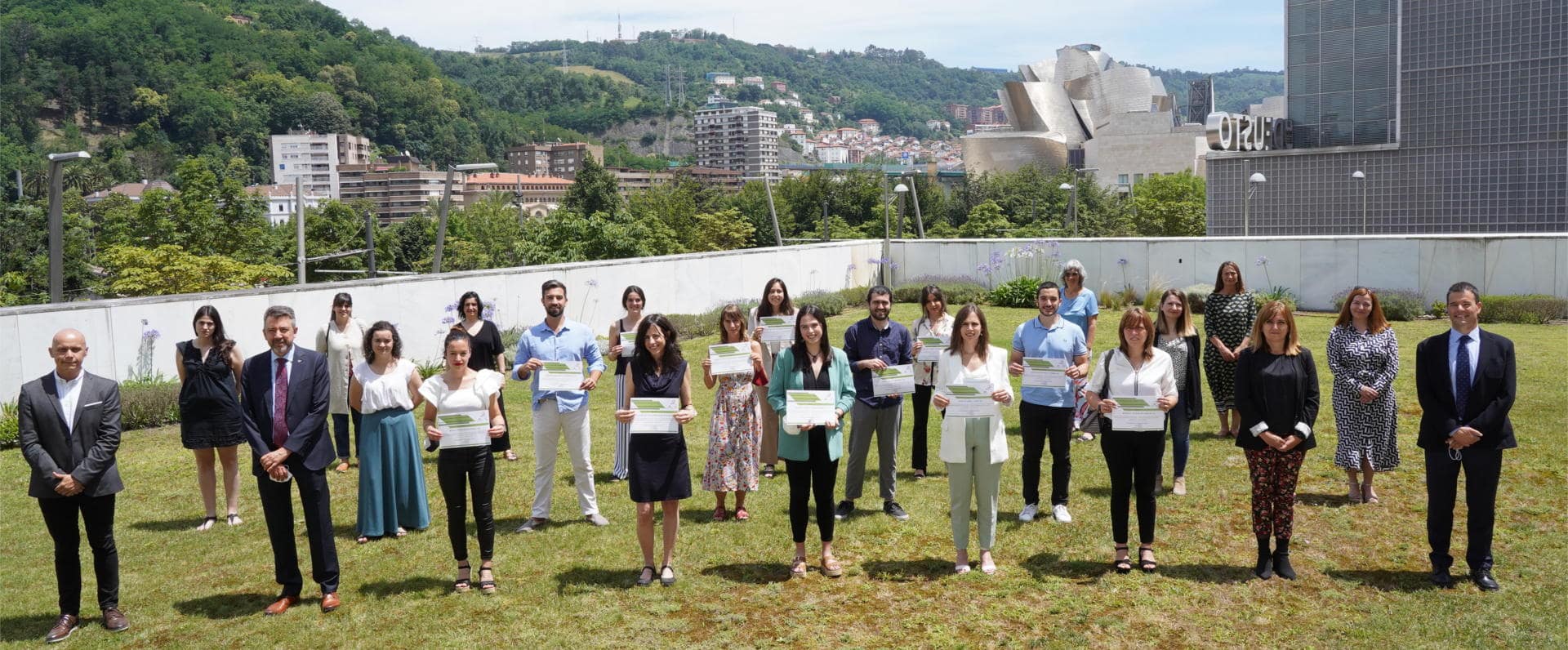 Se gradúa la primera promoción del Máster propio de Economía Circular: aplicación la empresa de la UPV/EHU