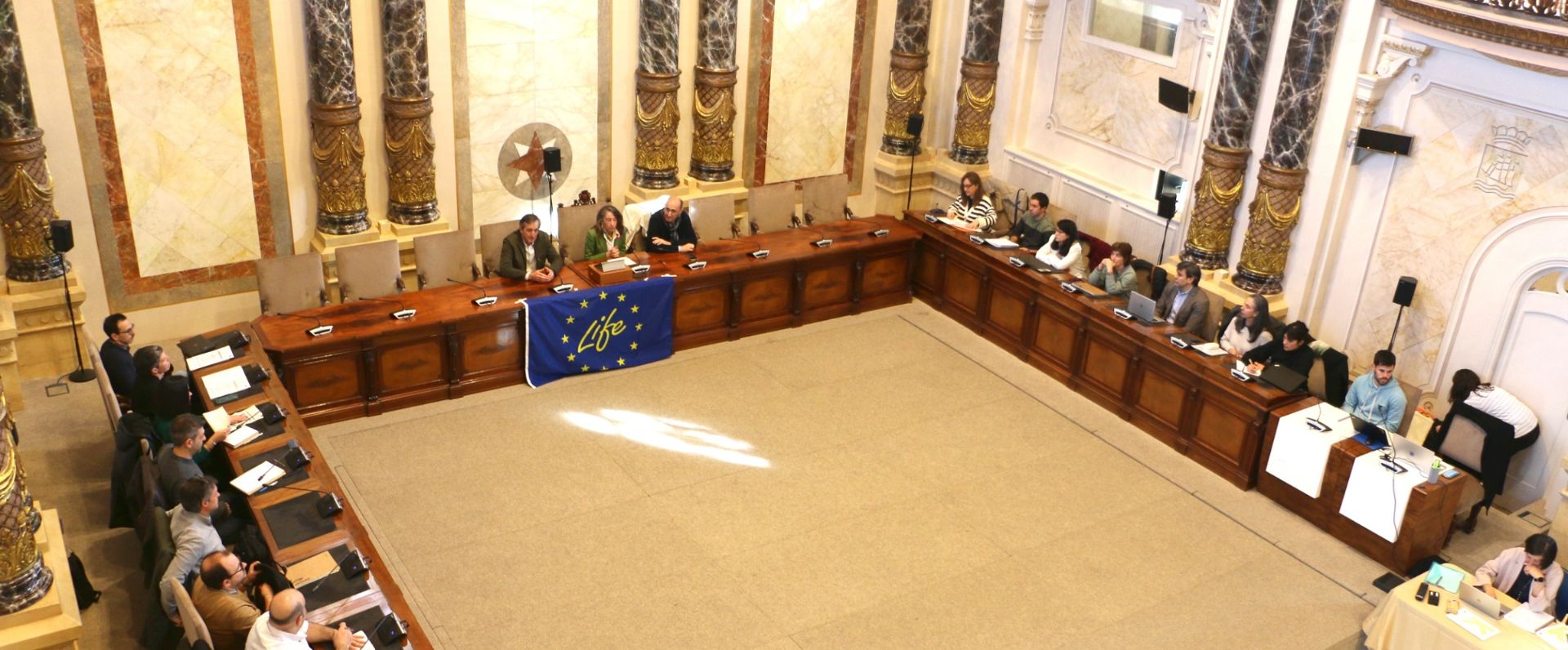LIFE Urban Klima 2050 proiektuak Europako Batzordeko monitoreei bere ekintza klimatikoen aurrerapenak erakutsiko dizkie Gipuzkoan 