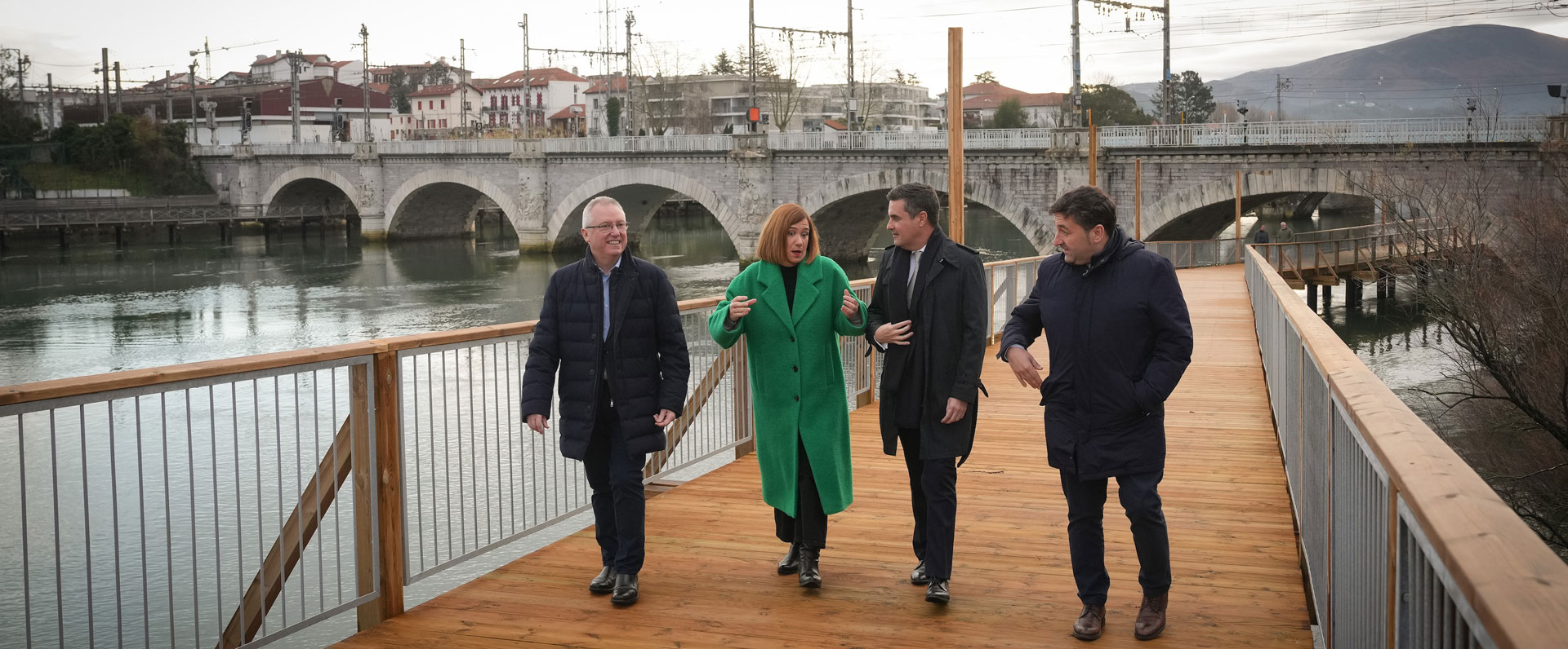 Impulso a la movilidad sostenible transfronteriza con el nuevo itinerario peatonal y ciclista de Pierre Loti en Irun