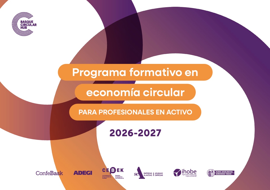Programa formativo en econom&iacute;a circular para profesionales en activo 2026-2027